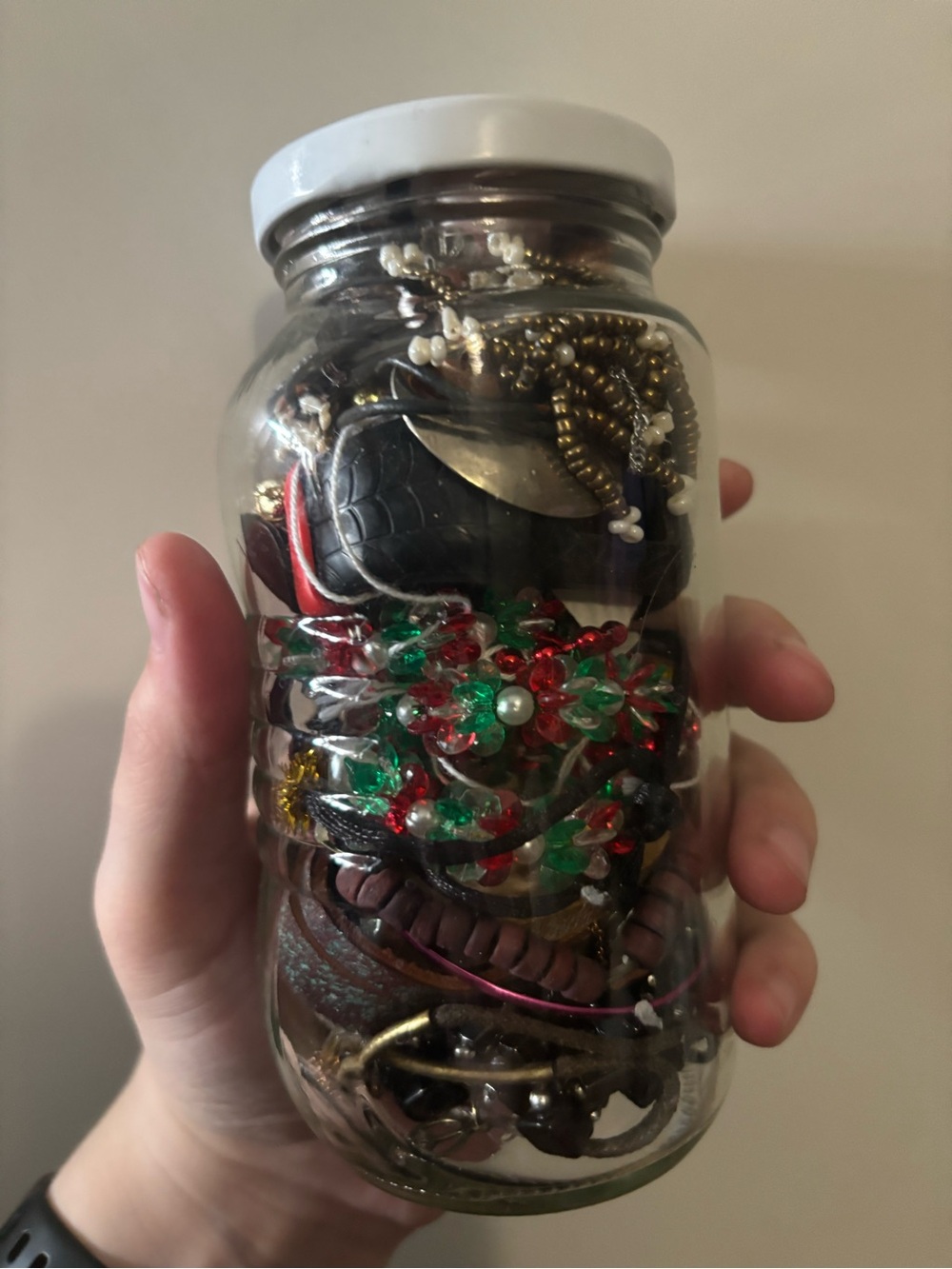 Mystery jewelry jar
